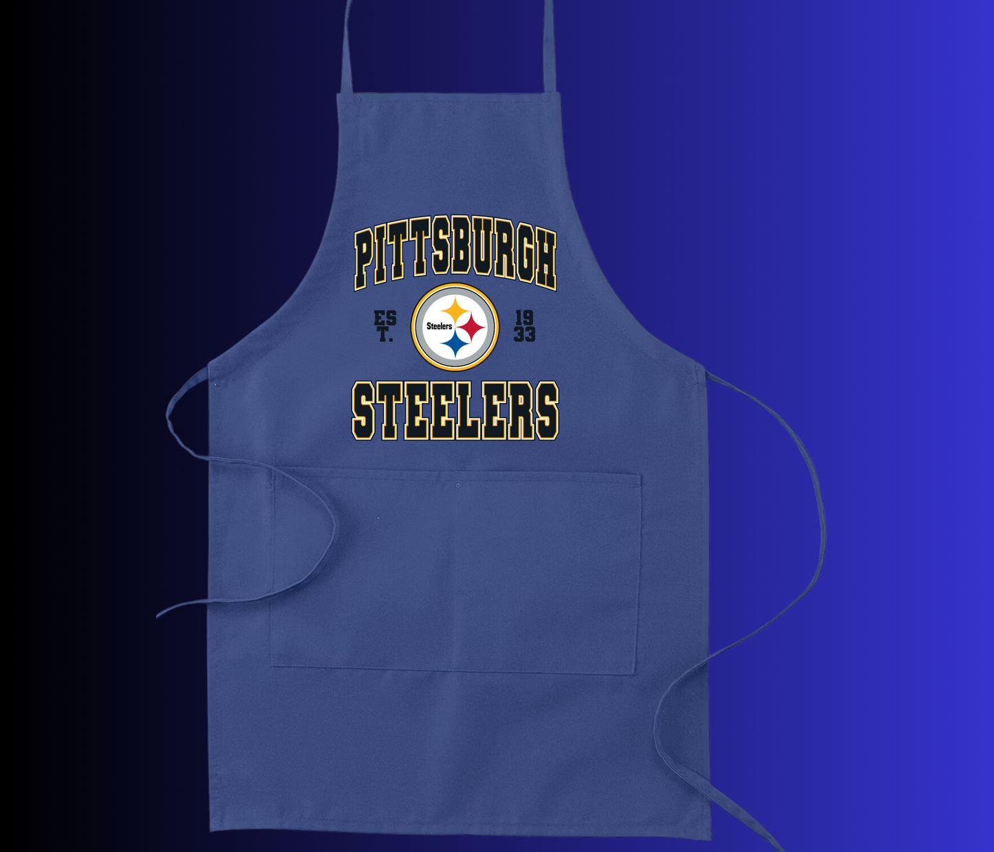 Pittsburg Football Apron