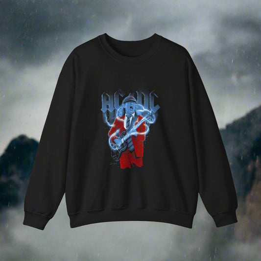 Graphic Sweatshirt Of Rock Band ACDC 