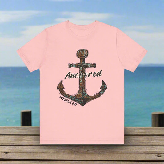 Anchored Hebrews 6:19 T Shirt