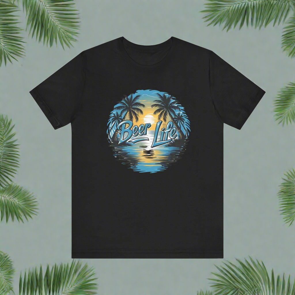 Beer Life Graphic T Shirt