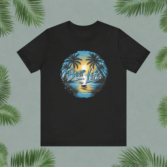 Beer Life Graphic T Shirt