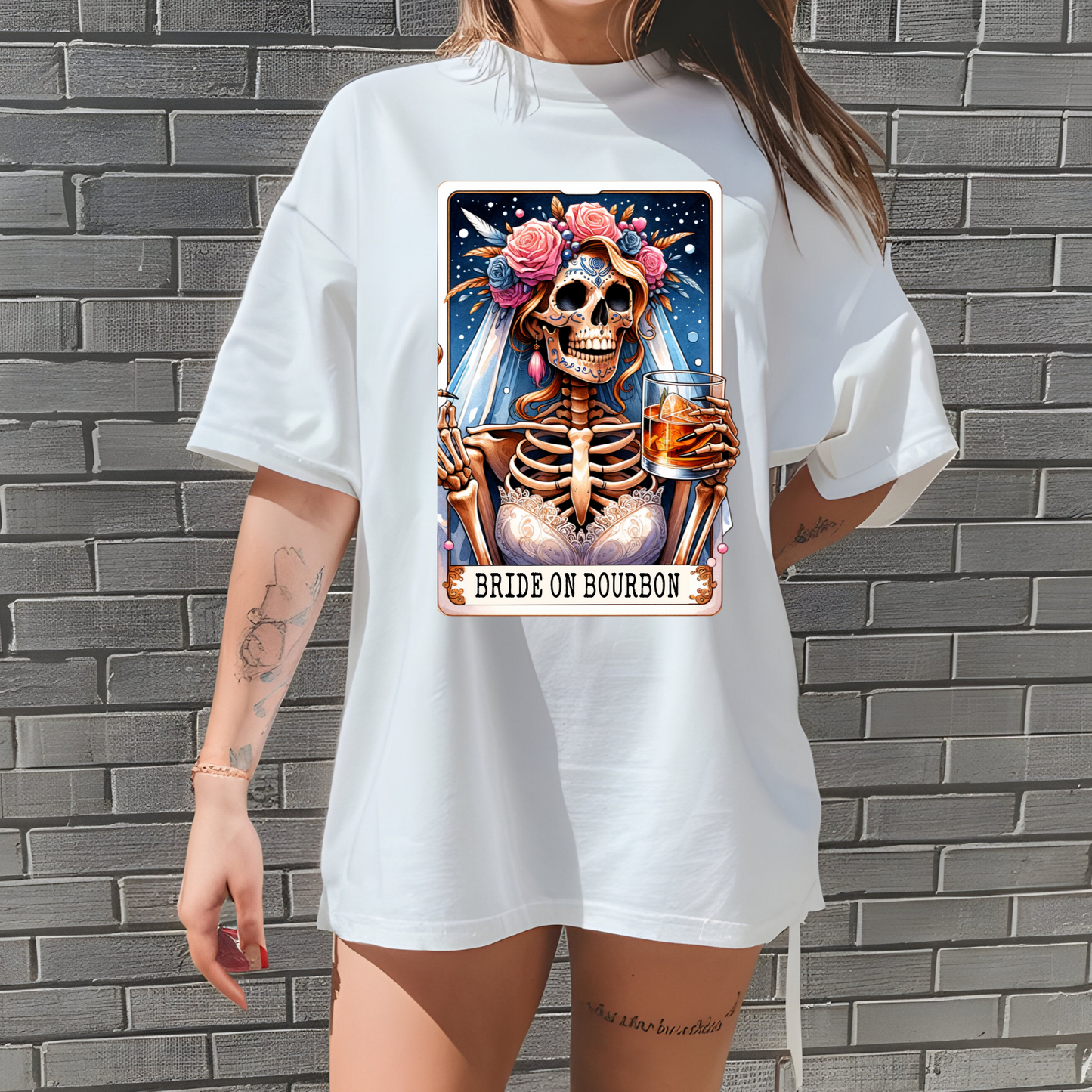 Bride On Bourbon T shirt