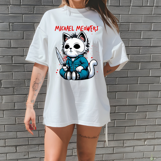 Michael Meowers Halloween T Shirt