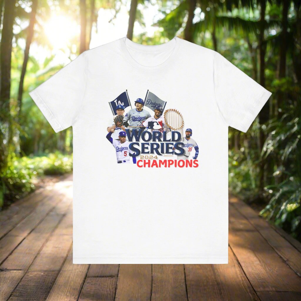 Dodgers World Series Champions T Shirt 