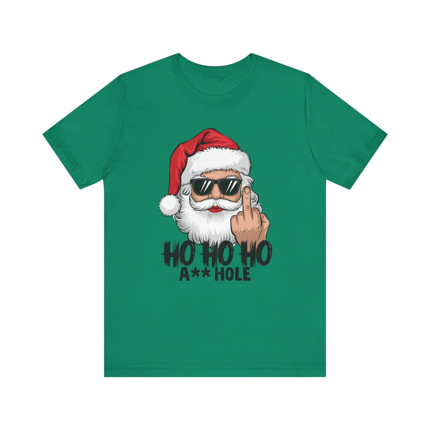 Santa Ho Ho Ho A Hole T Shirt