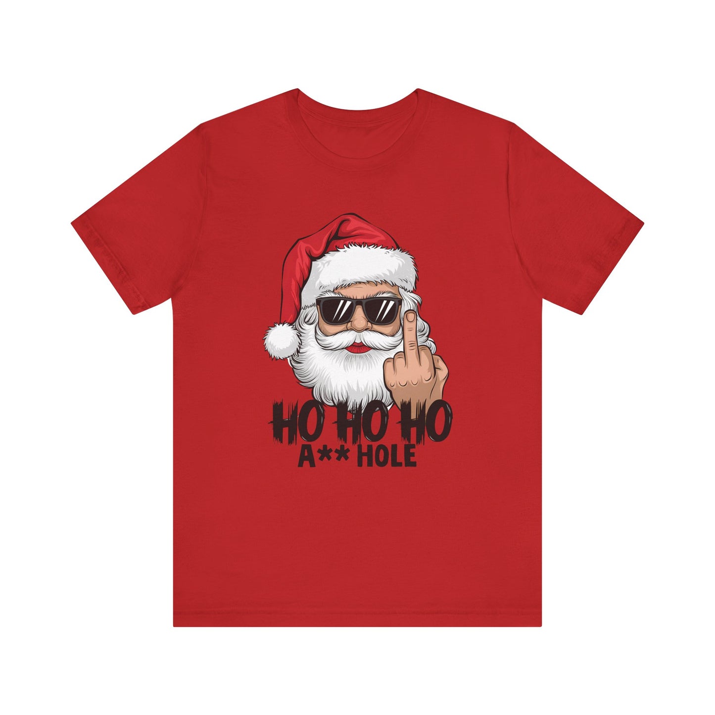 Santa Ho Ho Ho A Hole T Shirt