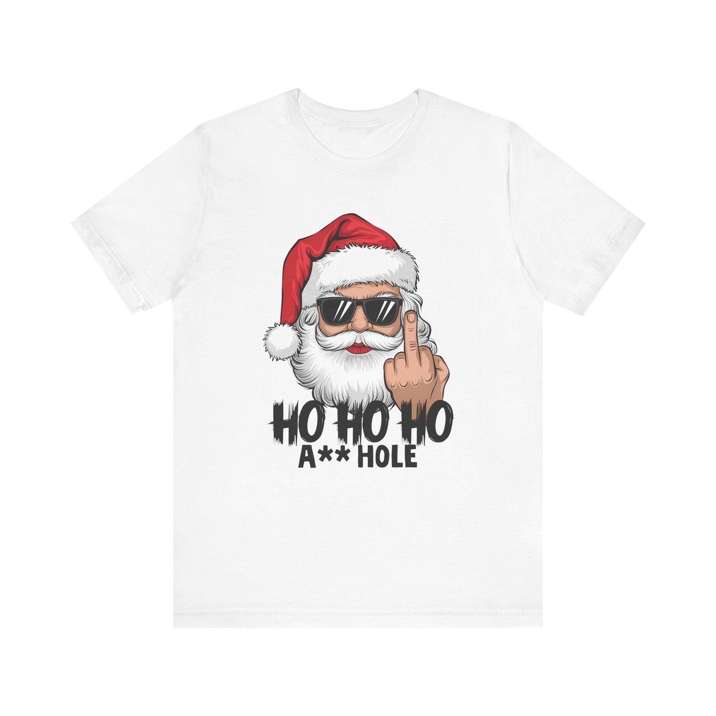 Santa Ho Ho Ho A Hole T Shirt