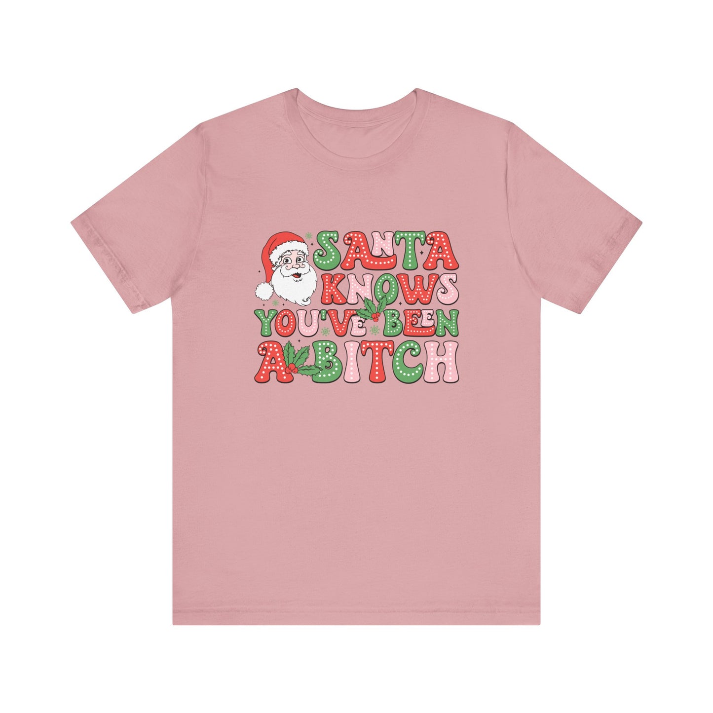 Santa knows you've been a bitch T Shirt