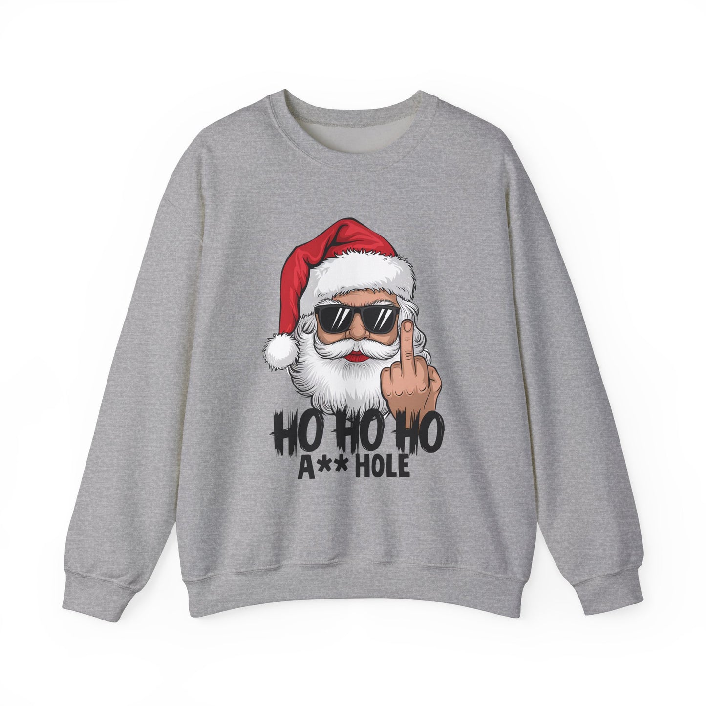 Santa Ho Ho Ho Asshole Crewneck Sweater