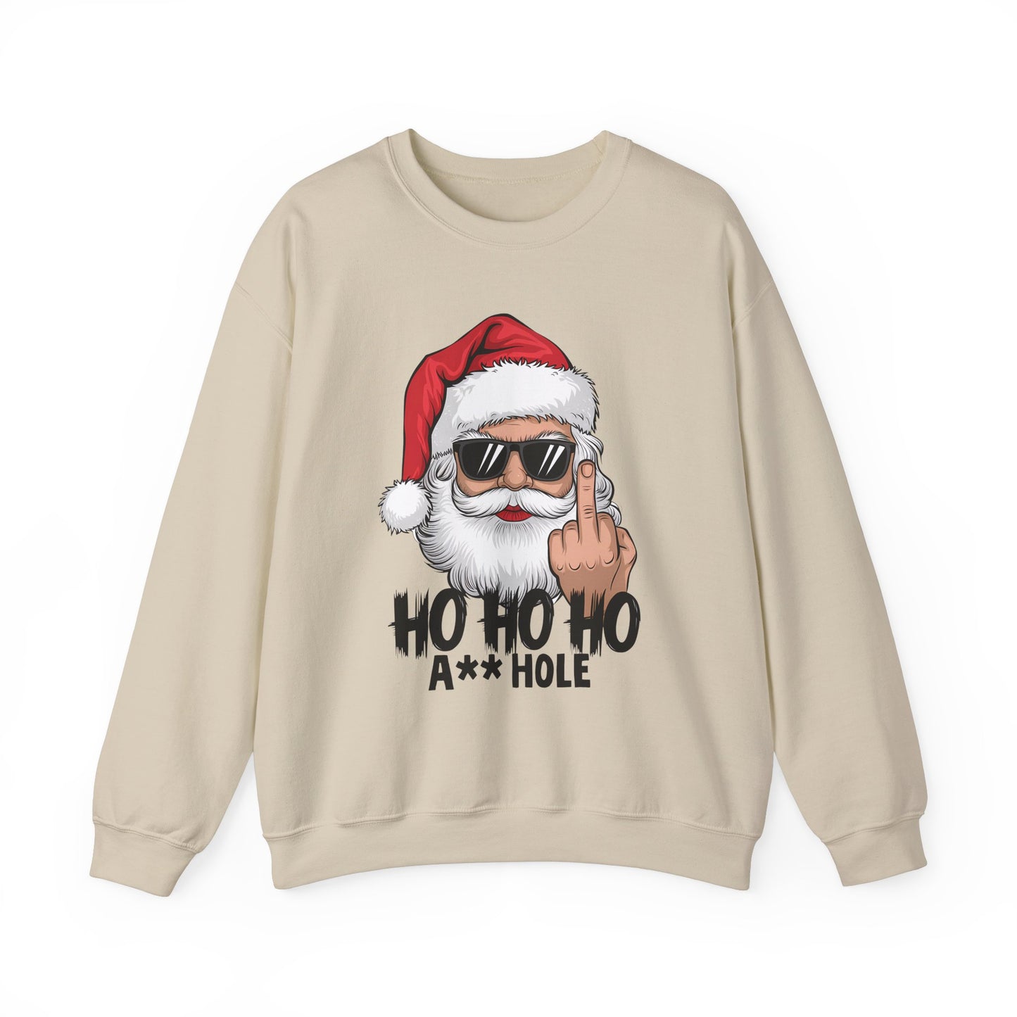 Santa Ho Ho Ho Asshole Crewneck Sweater