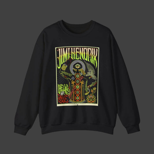 Jimi Hendrix Crewneck Sweater