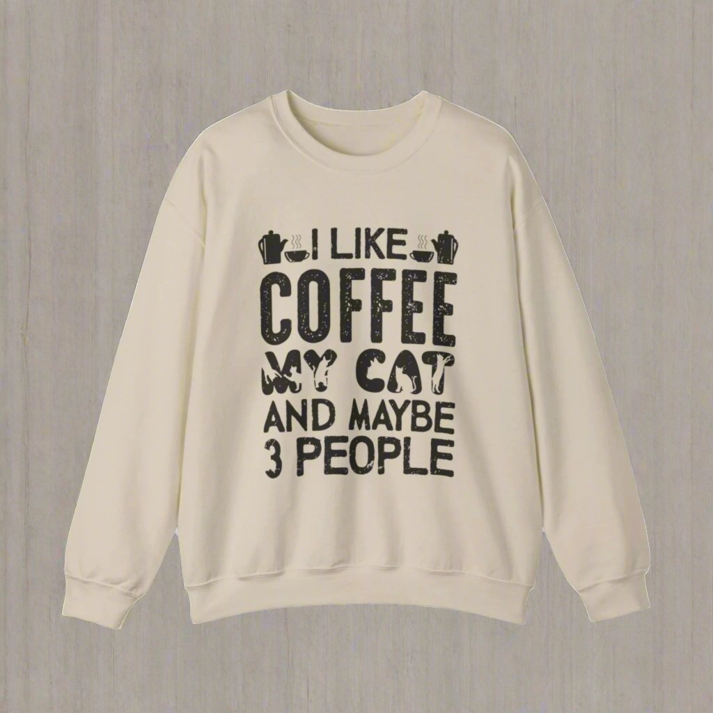 I Like Coffee Crewneck Sweatshirt