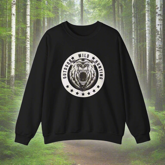 Outdoor Wild Hunting Crewneck Sweatshirt