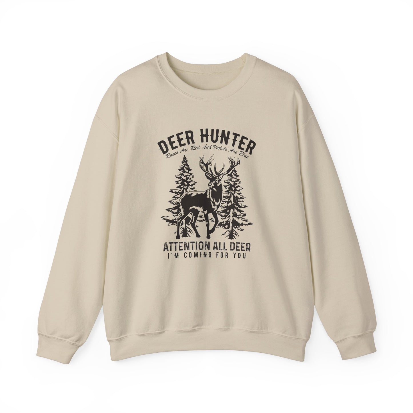 Deer Hunting Crewneck Sweatshirt