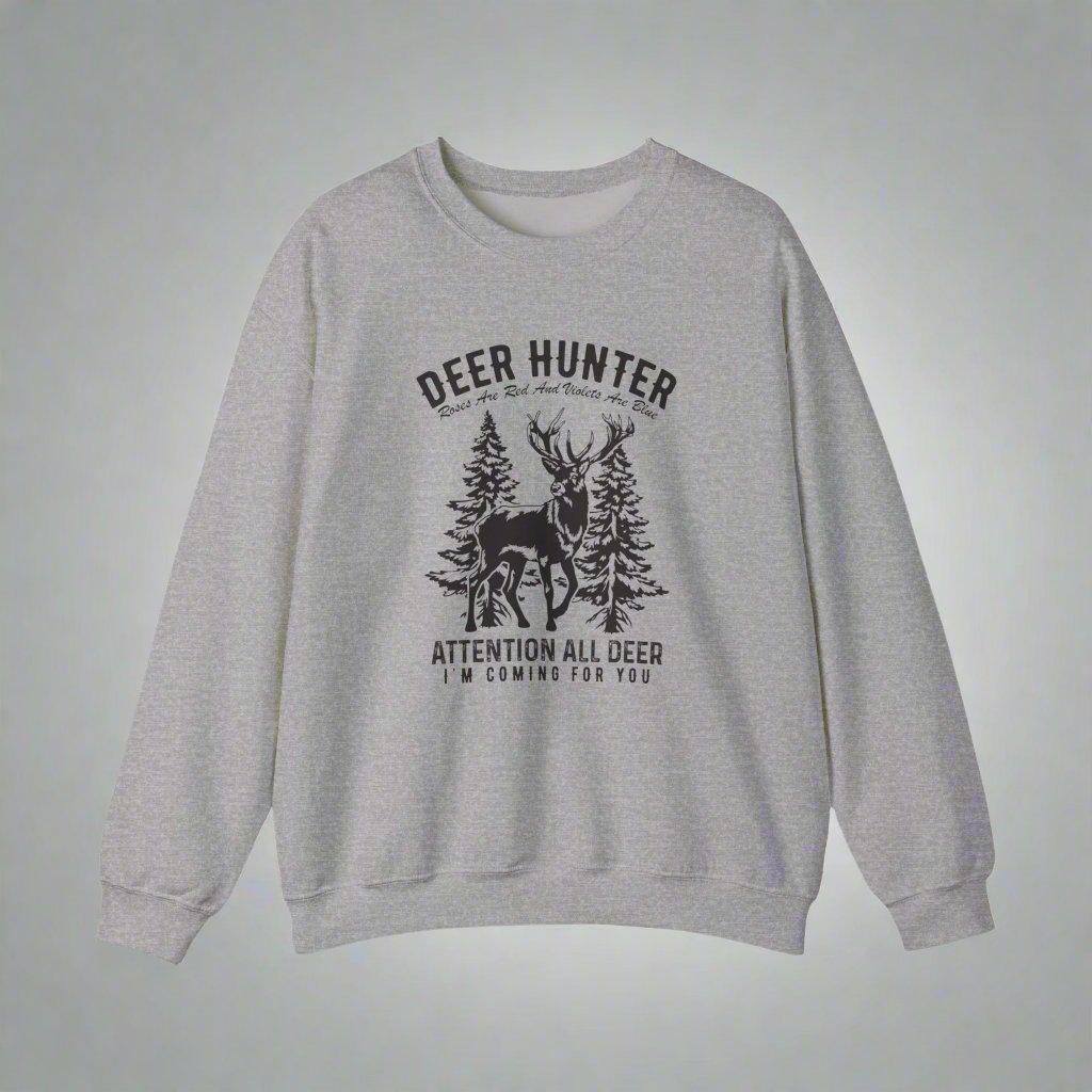 Deer Hunting Crewneck Sweatshirt