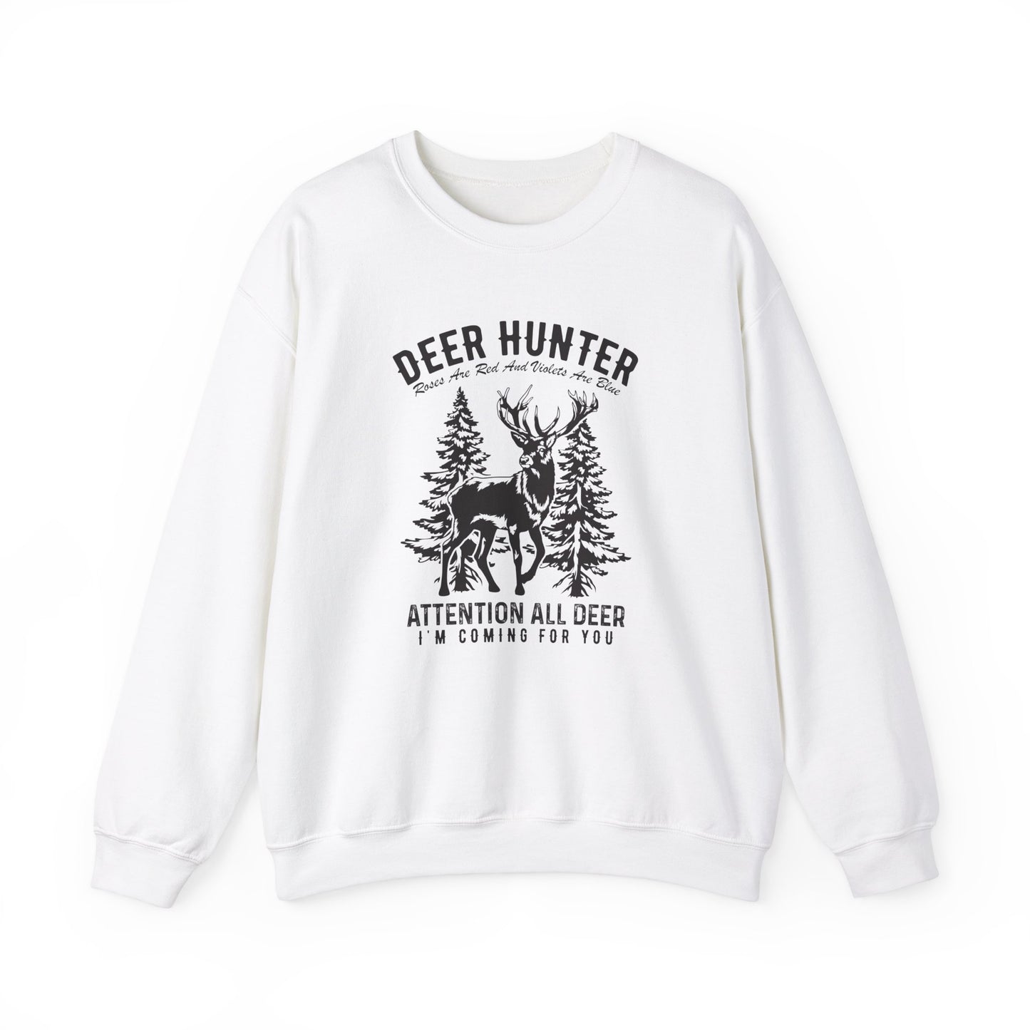 Deer Hunting Crewneck Sweatshirt