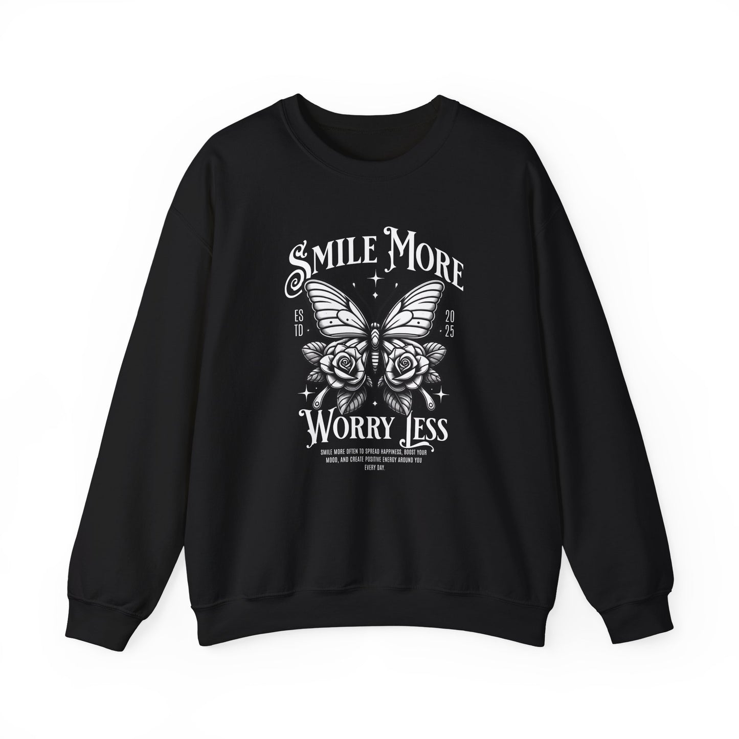 Smile More Crewneck Sweater