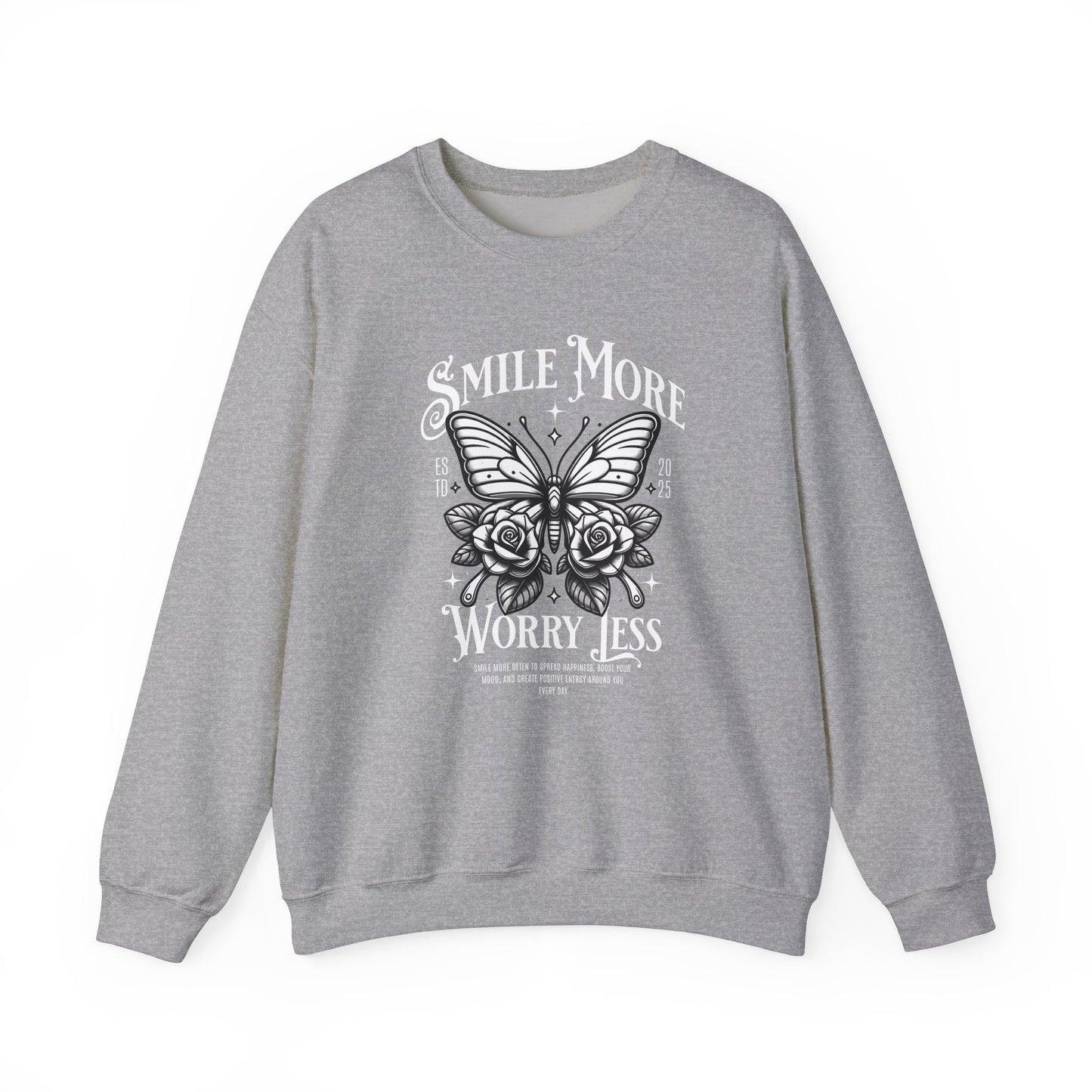 Smile More Crewneck Sweater