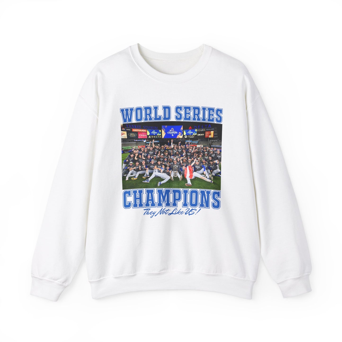 2024  Dodgers Champions Team Photo Crewneck