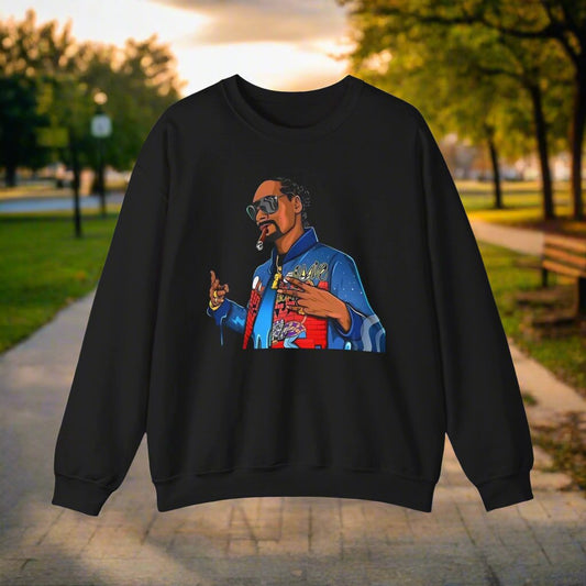 Tha Dogg Father Graphic Crewneck Sweatshirt