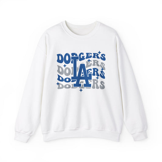 Wavy Dodgers Crewneck Sweatshirt