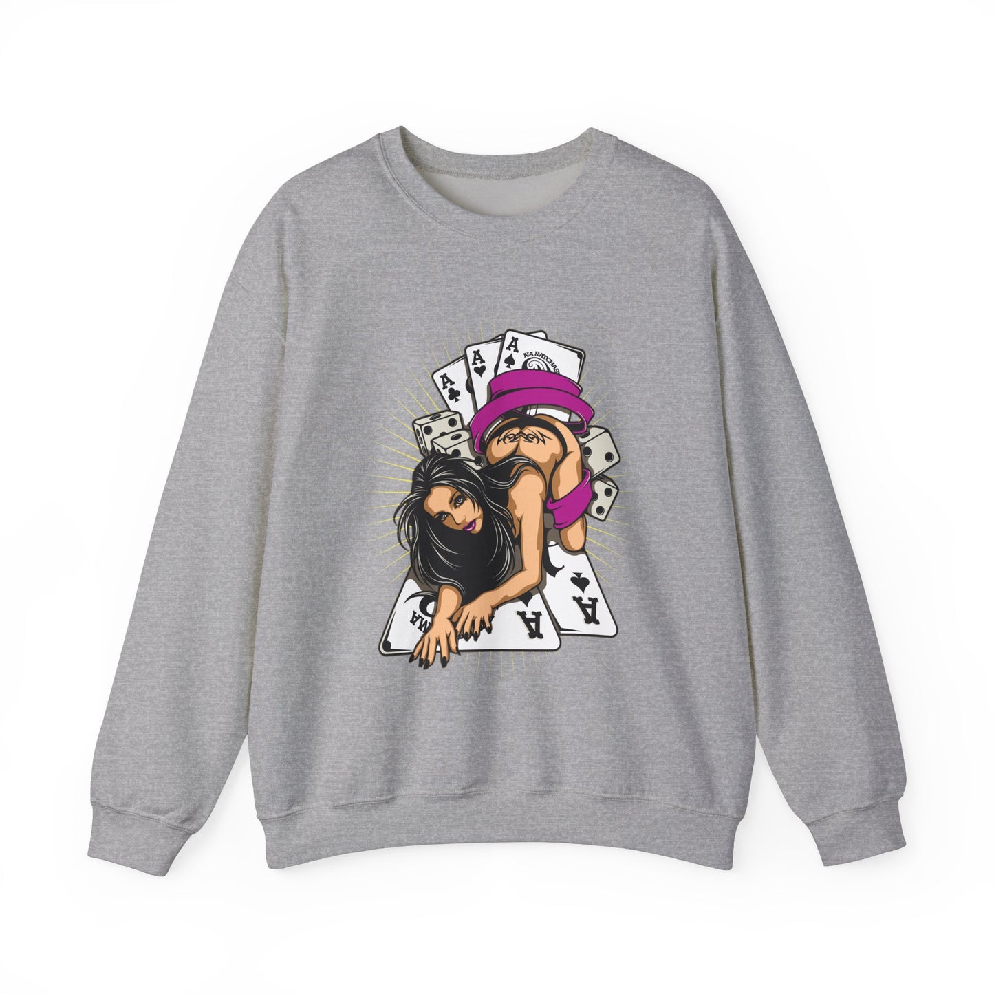 Ace's Graphic Crewneck Sweater