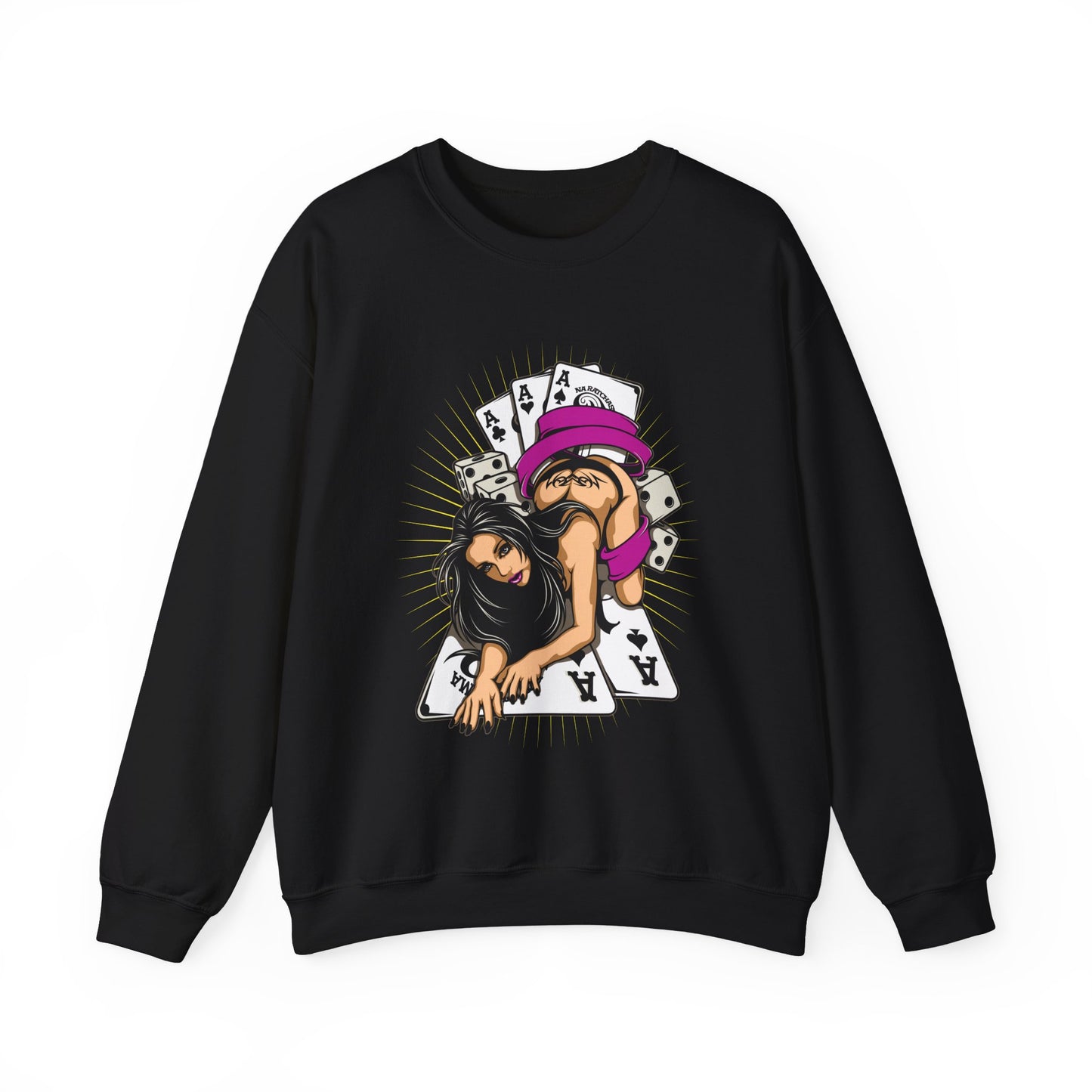 Ace's Graphic Crewneck Sweater