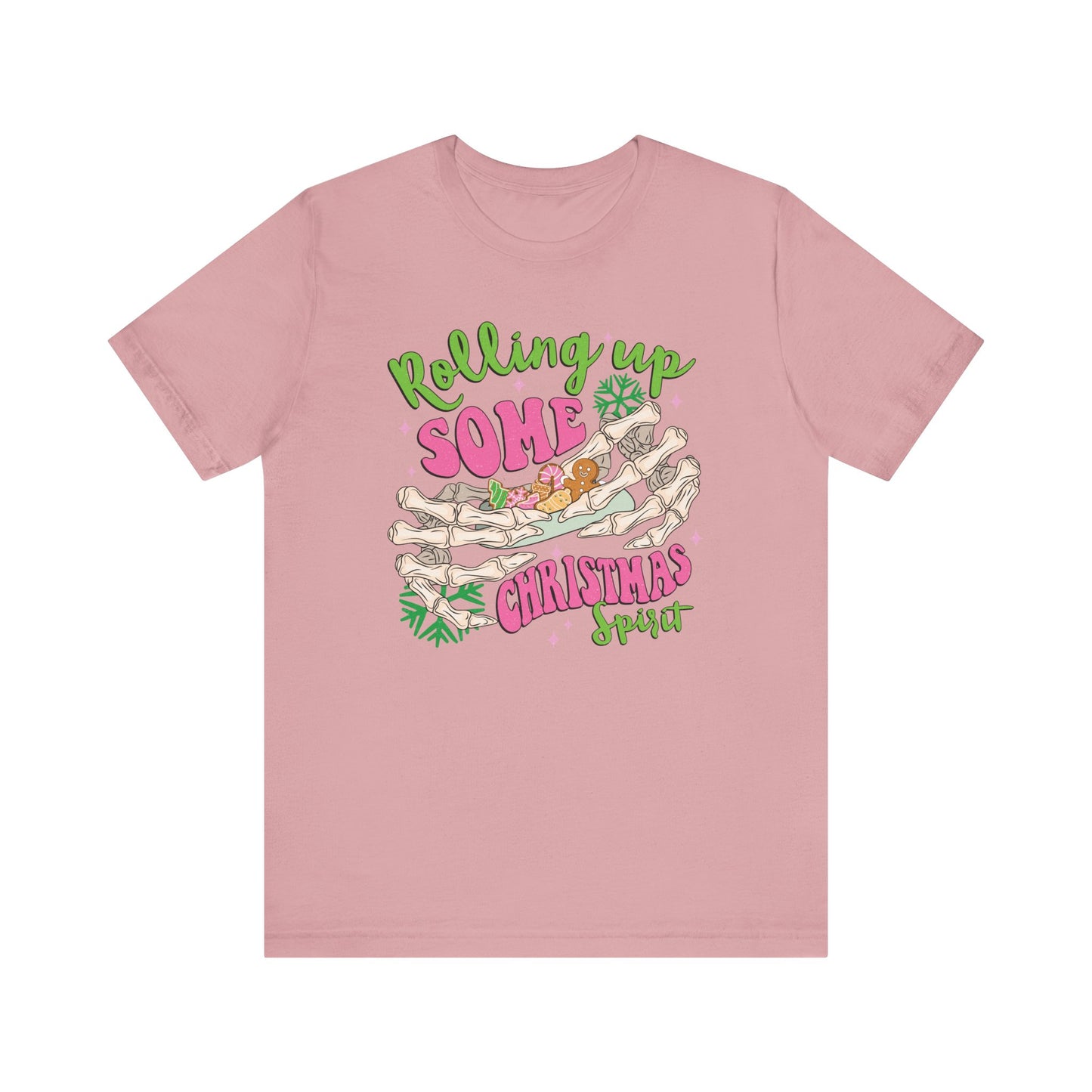 Rolling up Some Christmas Spirit T Shirt