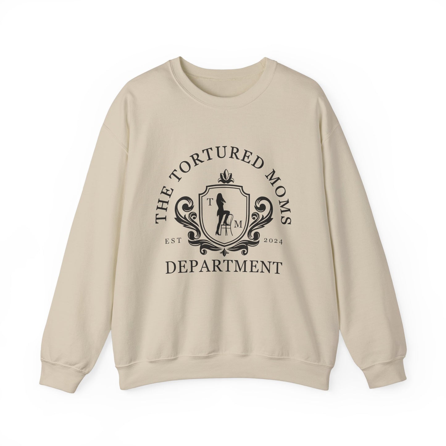 The Tortured Moms Department Crewneck Sweatshirt