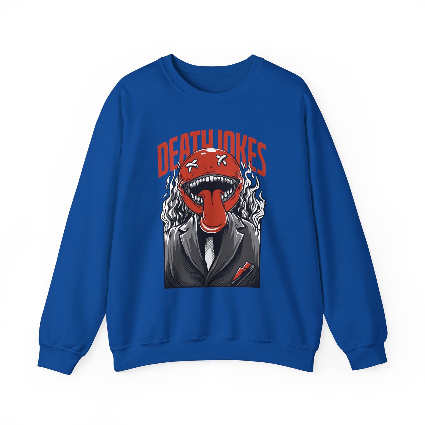 Death Jokes Crewneck Sweater