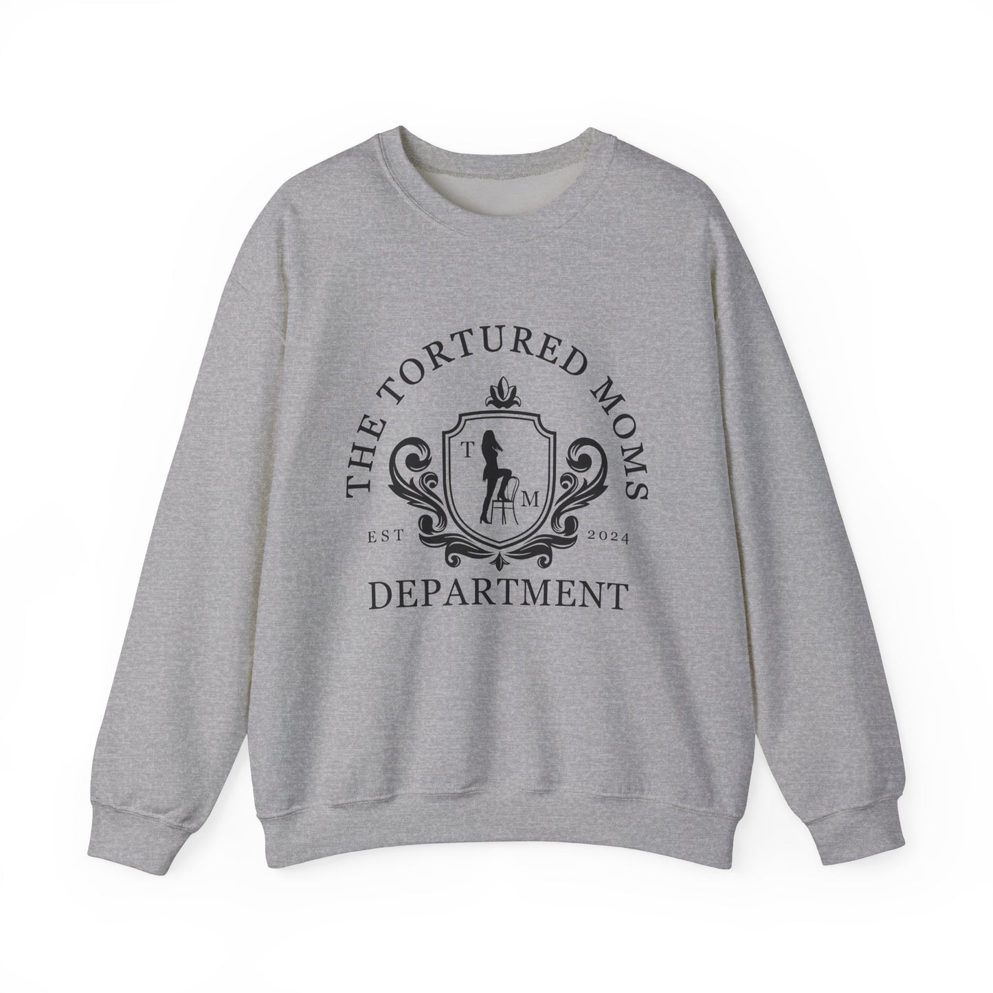 The Tortured Moms Department Crewneck Sweatshirt