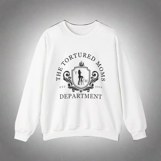 The Tortured Moms Department Crewneck Sweatshirt