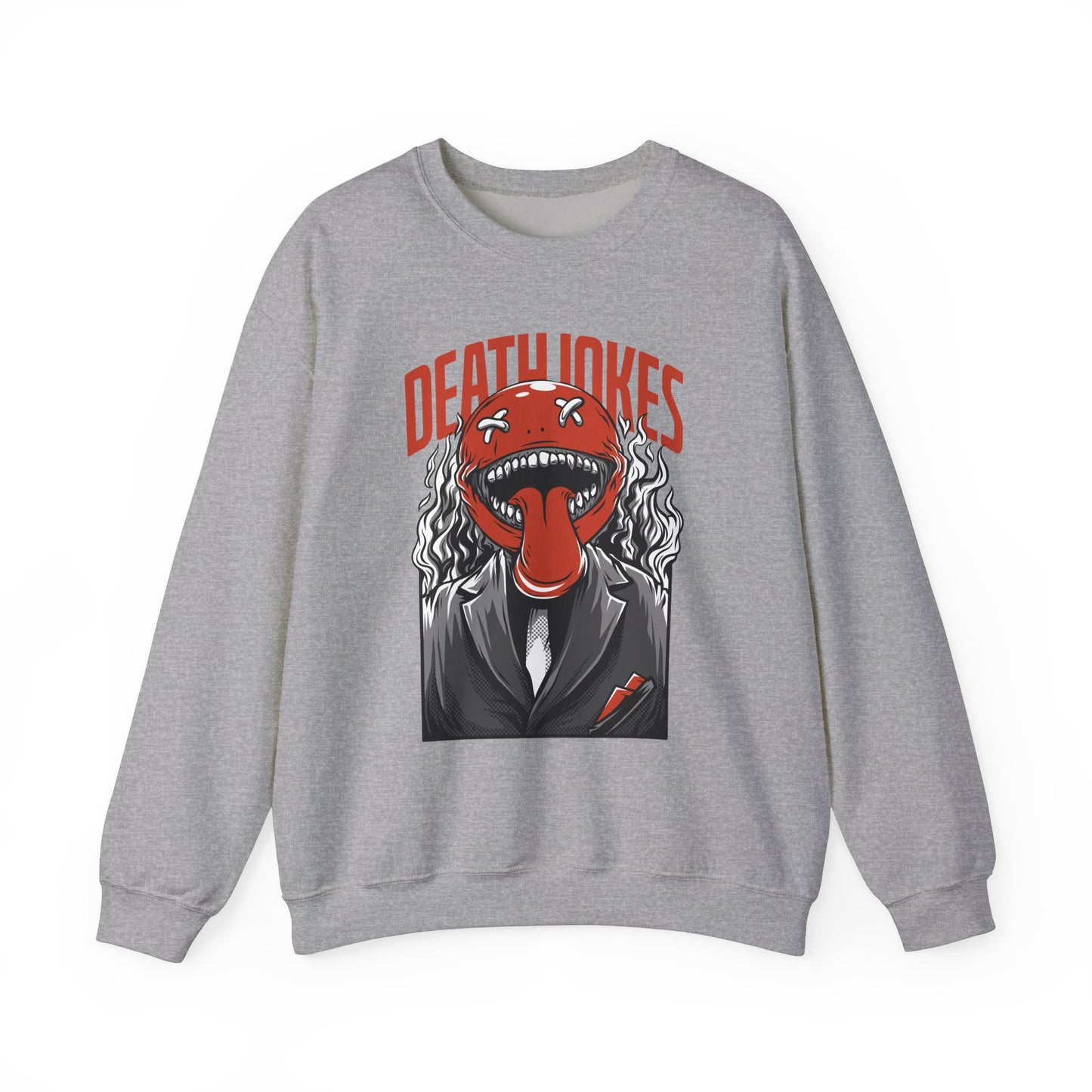 Death Jokes Crewneck Sweater