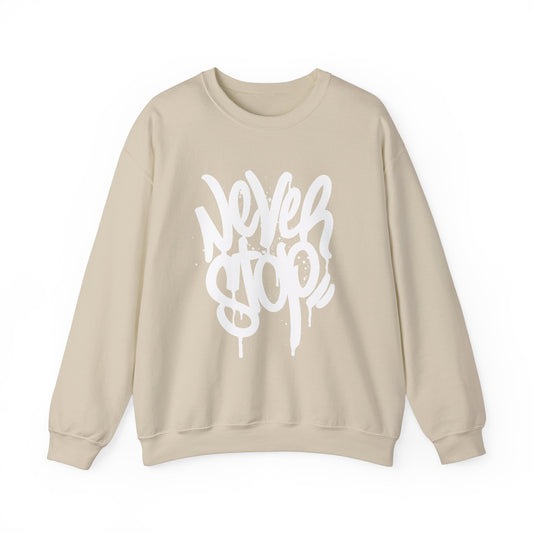 Never Stop Crewneck Sweater