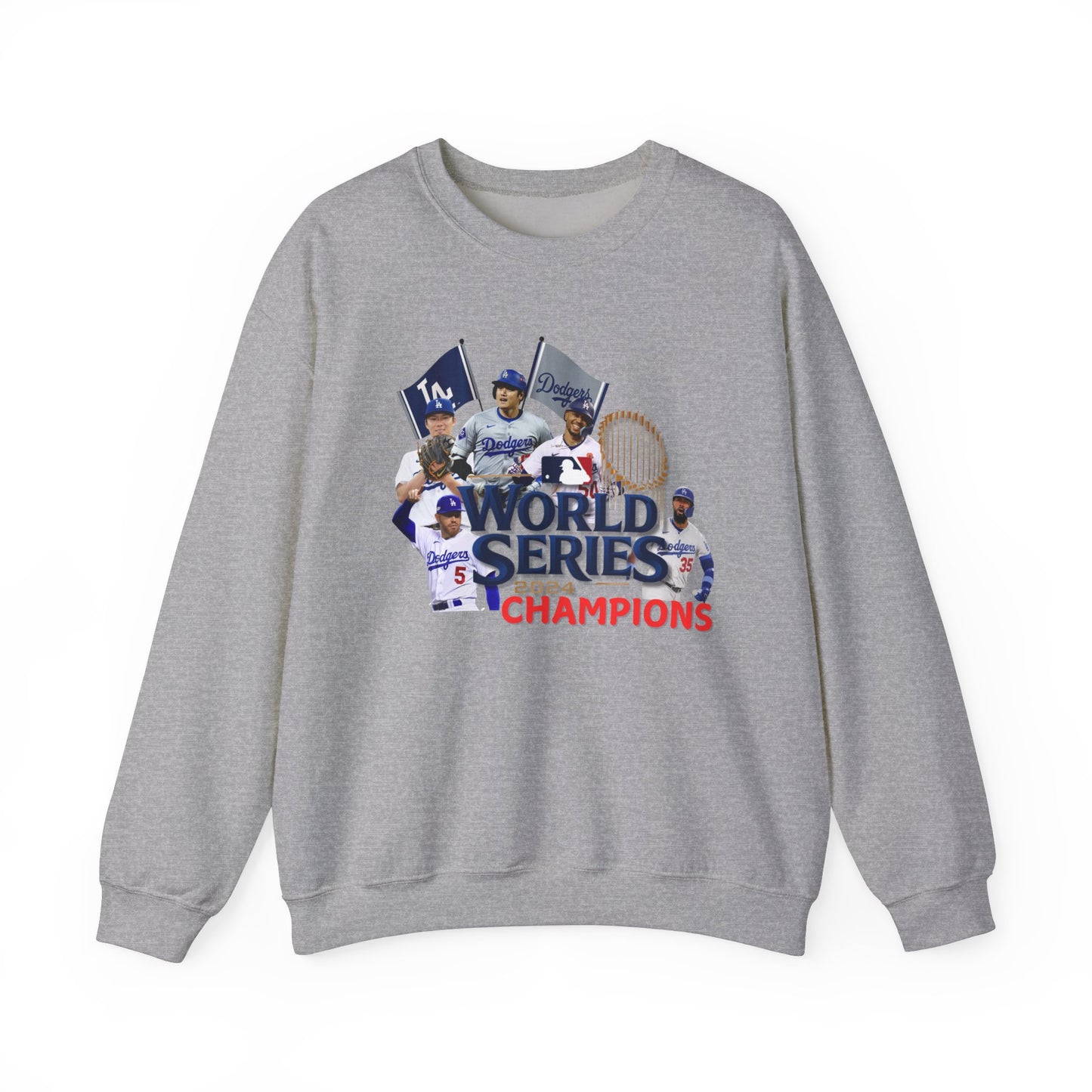 2024 LA Dodgers Champions Crewneck Sweatshirt