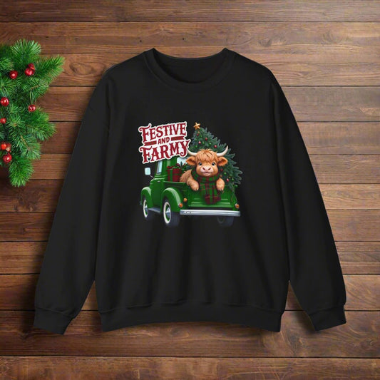 Festive Farms Crewneck Sweatshirt
