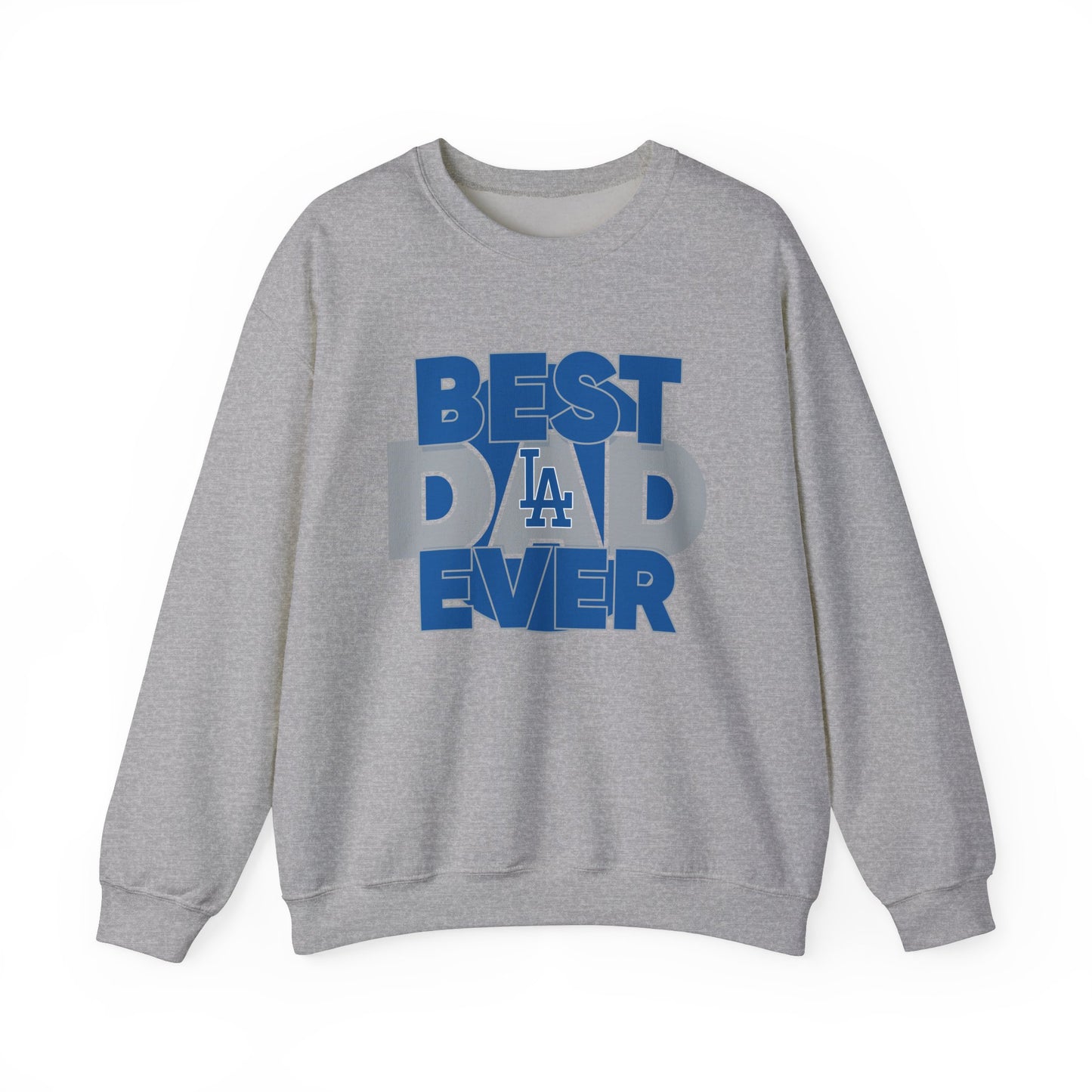 Dodgers Best Dad Ever Crewneck Sweatshirt