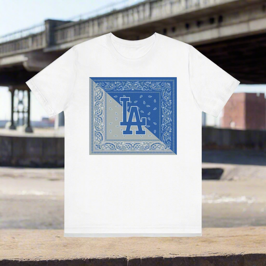 LA Dodgers Bandanna print T Shirt