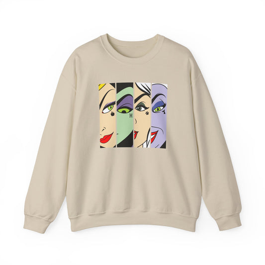 Lady villains Crewneck Sweater