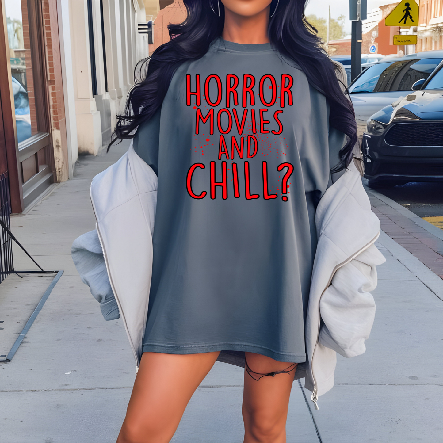 Horror Movies and Chill Halloween T Shirt