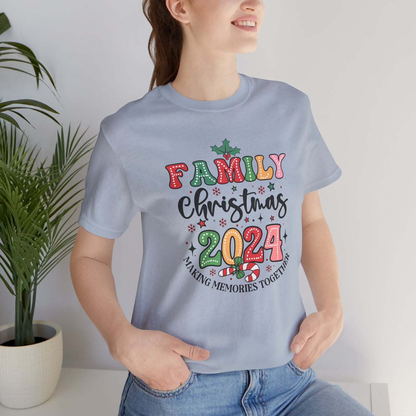 Family Christmas 2024 Holiday T Shirt