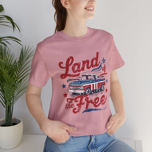 USA Land of the Free T Shirt