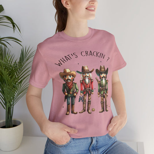 What's Cracking Cowboy Nutcracker T Shirt