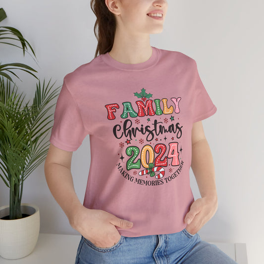 Family Christmas 2024 Holiday T Shirt