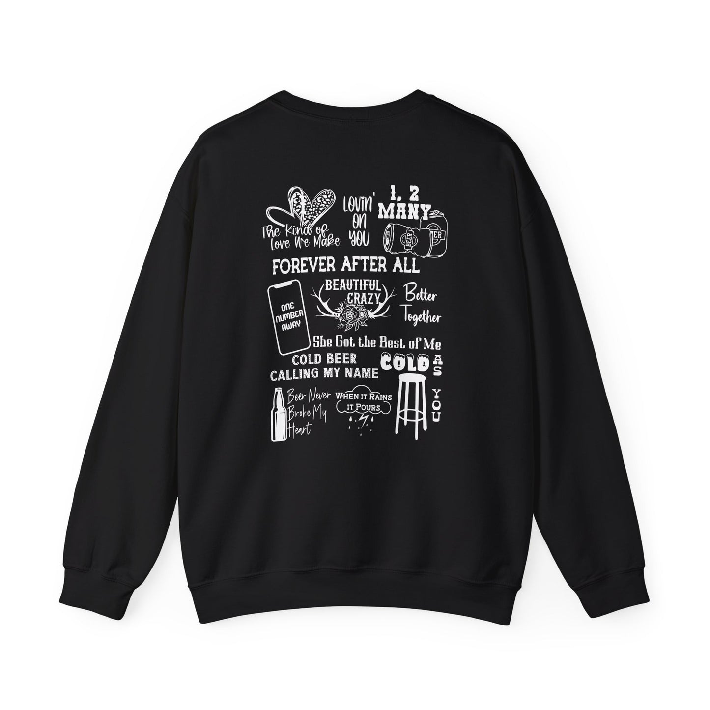 country music artist Crewneck Sweatshirt