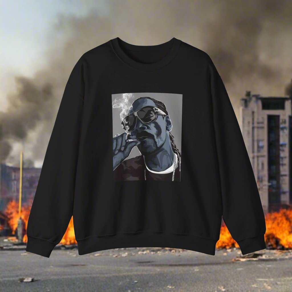 Snoop Custom Graphic Crewneck Sweatshirt