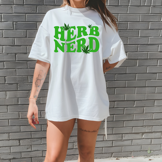 Herb Nerd Graphic T Shirt