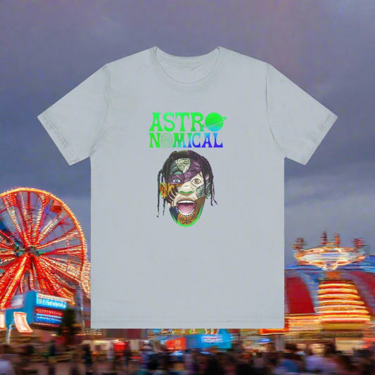 Travis Scott Astronomical Head T Shirt