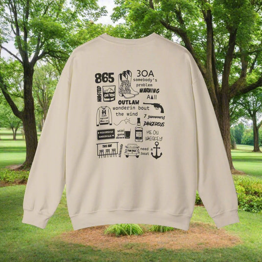 Wallen Hit List Crewneck Sweatshirt
