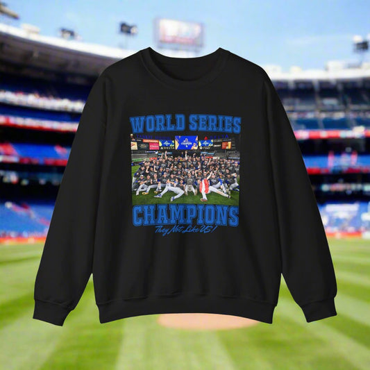 Los Angeles World Series Champions Team photo Crew Neck Sweatshirt